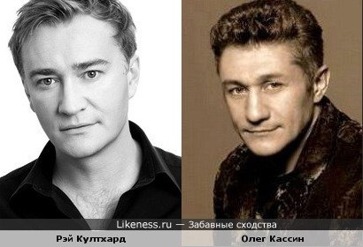 Рэймонд Култхард и Олег Кассин похожи как братья