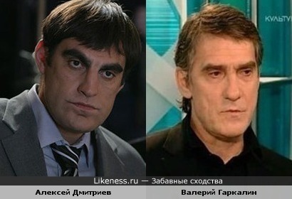 Алексей Дмитриев и Валерий Гаркалин похожи