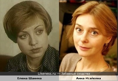 Актрисы Елена Шанина и Анна Исайкина