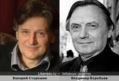 Валерий Сторожик и Владимир Воробьев