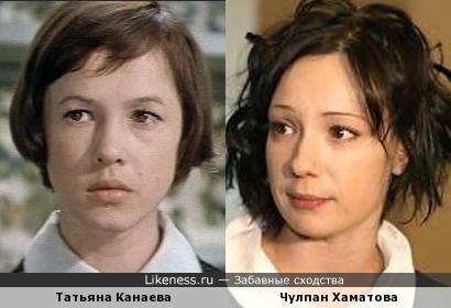 Актрисы Татьяна Канаева и Чулпан Хаматова
