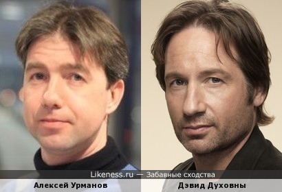 Алексей Урманов и Дэвид Духовны