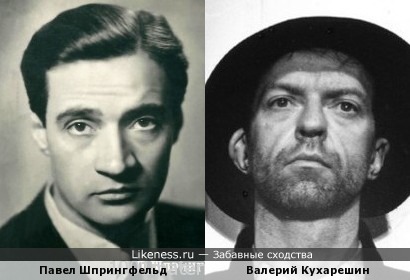 Павел Шпрингфельд и Валерий Кухарешин