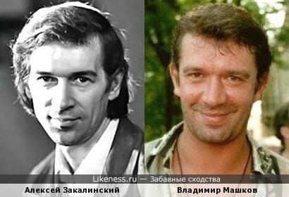 Алексей Закалинский похож на Владимира Машкова