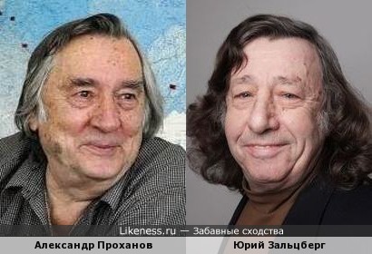 Александр Проханов и Юрий Зальцберг