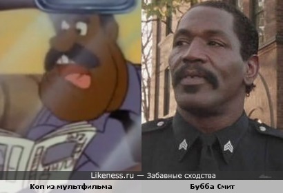 Полицейский из мультфильма &quot;Чип и Дейл спешат на помощь&quot; похож на Хайтауэра из &quot;Полицейской академии&quot;