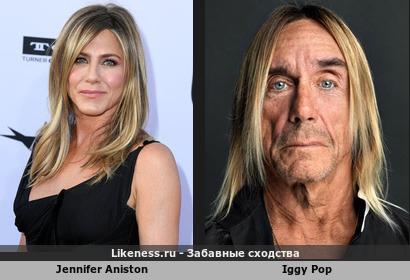 Jennifer Aniston напоминает Iggy Pop