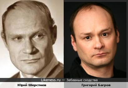 Юрий Шерстнев и Григорий Багров показались похожими