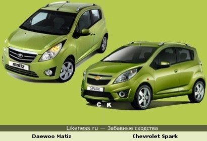 Daewoo Matiz и Chevrolet Spark