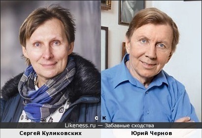 Сергей Куликовских похож на Юрия Чернова