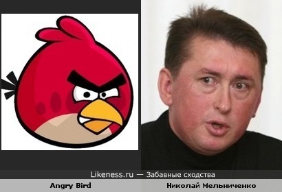 Angry Bird и Николай Мельниченко