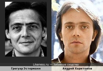 Андрей Харитнов похож на Грегуара Эстерманна